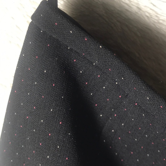 Le Suit Petite size 4P Skirt white and red dots - Picture 4 of 8